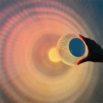 ⁦Veilleuses transparentes avec télécommande tactile en forme de champignon⁩ - الصورة ⁦5⁩