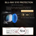 ⁦Casque VR pour Smartphones Légères et Réglables pour jeux et films mobiles - نظارات الواقع الإفتراضي للهاتف⁩ - الصورة ⁦6⁩