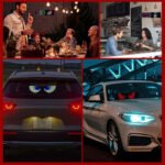 ⁦Bande LED Matrix Panel pour camion et voiture écran souple programmable (120 x 595 mm)⁩ - الصورة ⁦4⁩